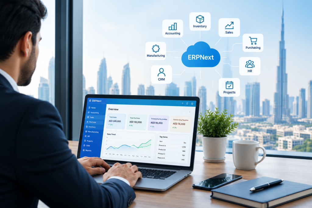 ERPNext Consultants in UAE: 7 Ways They Drive Digital Transformation (2026)​