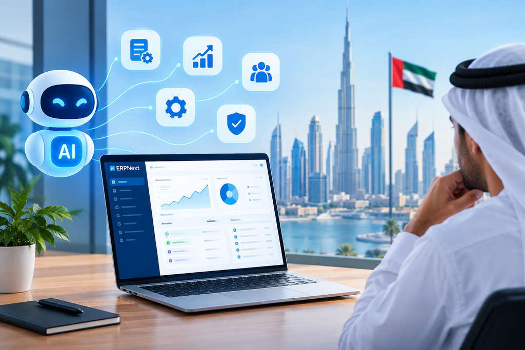 AI in ERPNext for UAE businesses